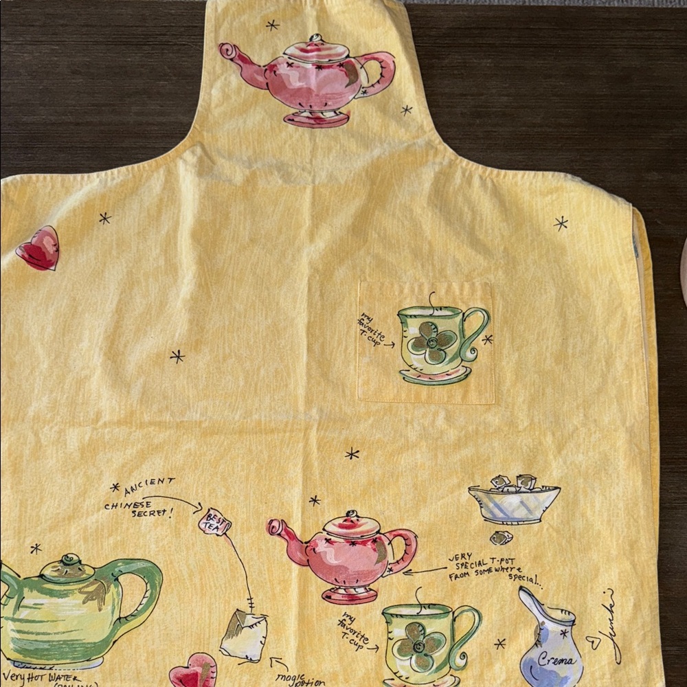 Julia Junkin Studio Tea Cup Apron